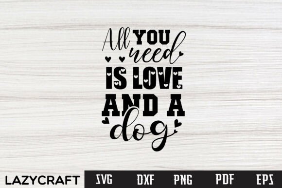 ALLYOU NEED is LOVE and a DOG Embroidery Design Review