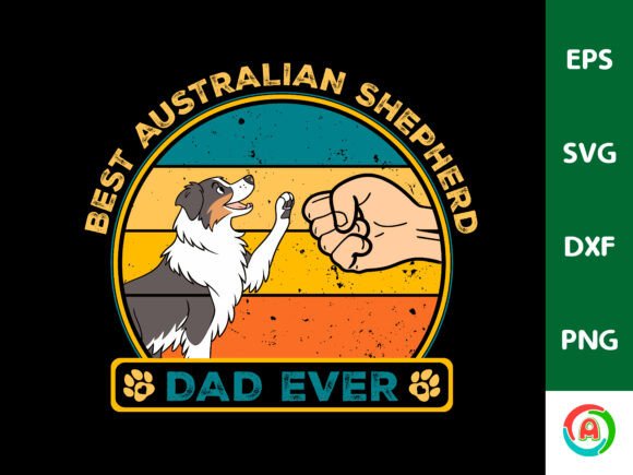 Best Australian Shepherd Dog Dad Ever Embroidery Review