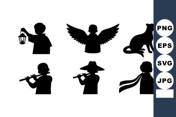 Children Lantern Wings Dog Silhouettes Review