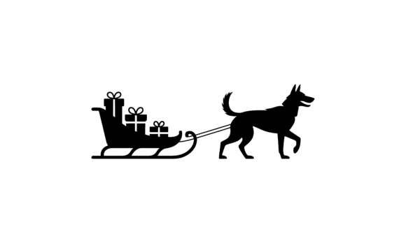 Christmas Sleigh Embroidery Design