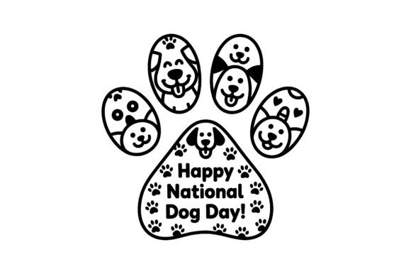 Cute National Dog Day Embroidery Design Review