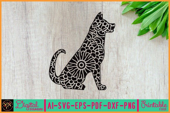 Dog Animal Mandala Silhouette 11 Review