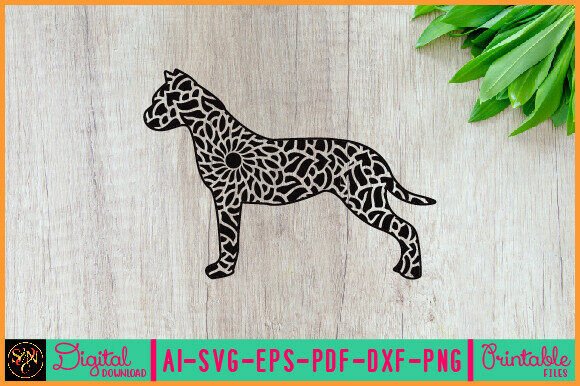 Dog Animal Mandala Silhouette 13 Review