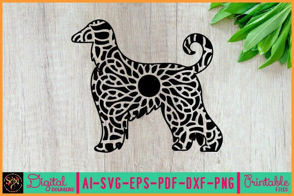 Dog Animal Mandala Silhouette 14 Review
