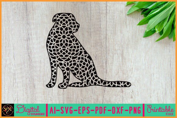 Dog Animal Mandala Silhouette 23 Review