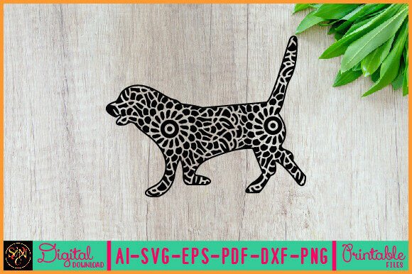 Dog Animal Mandala Silhouette 31 Review
