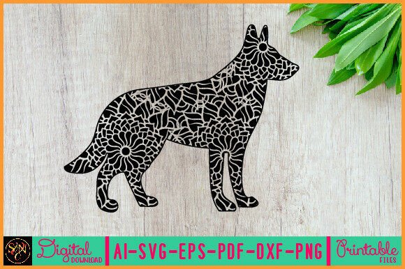 Dog Animal Mandala Silhouette 36 Review