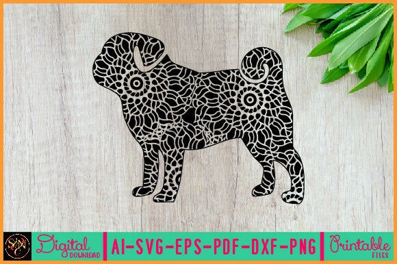 Dog Animal Mandala Silhouette 43 Review