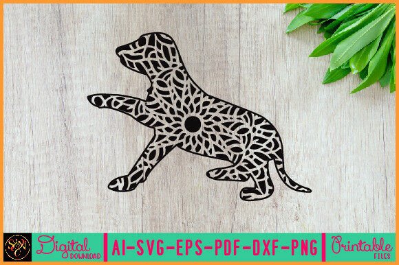 Dog Animal Mandala Silhouette 9 Review