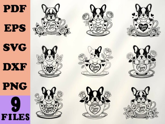 Dog Sitting in Tea Cup - A Cute Embroidery Design Review