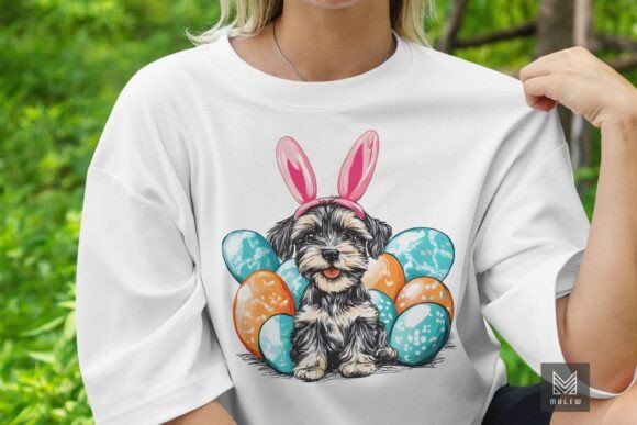 Easter Miniature Schnauzer Dog Clipart Review