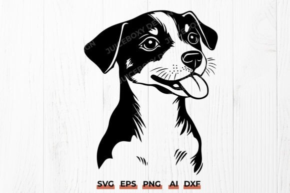 Jack Russell Terrier Tongue Out SVG File Review