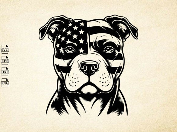 Pitbull Svg for Embroidery Projects